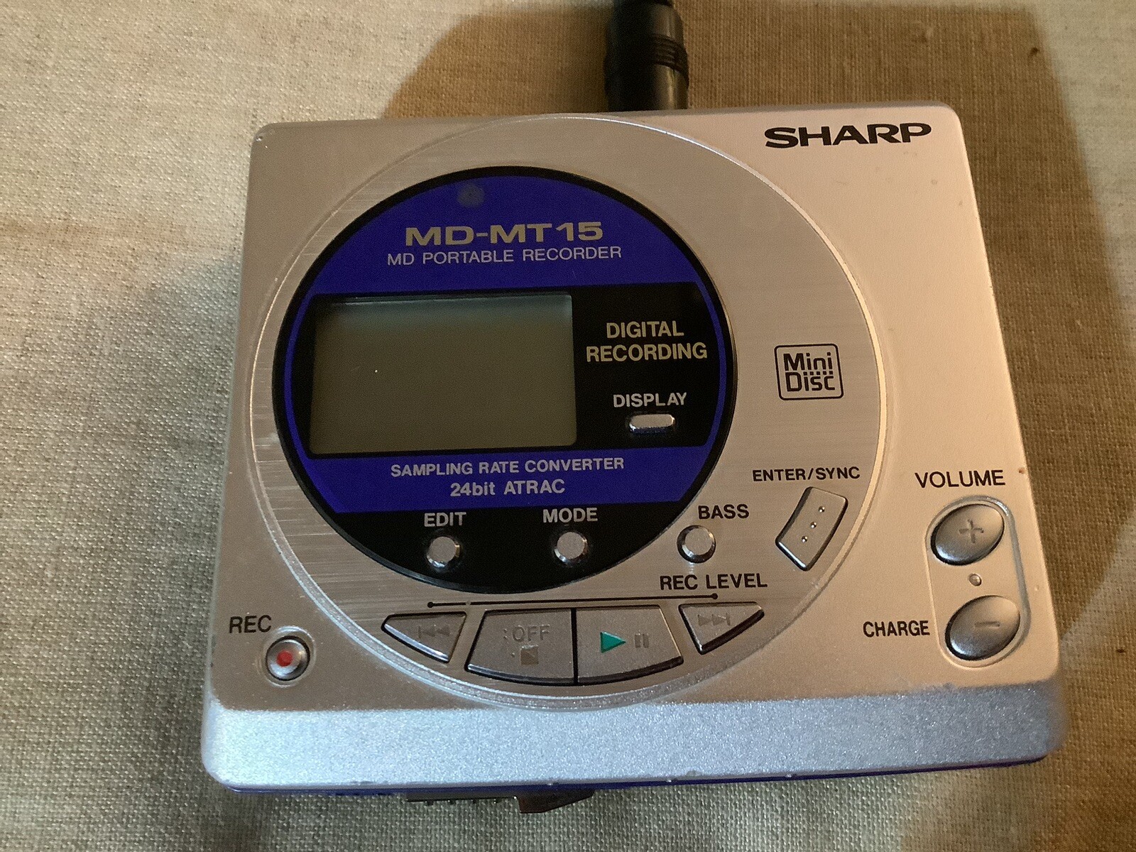SHARP MDMT15 MD PORTABLE DIGITAL RECORDER eBay