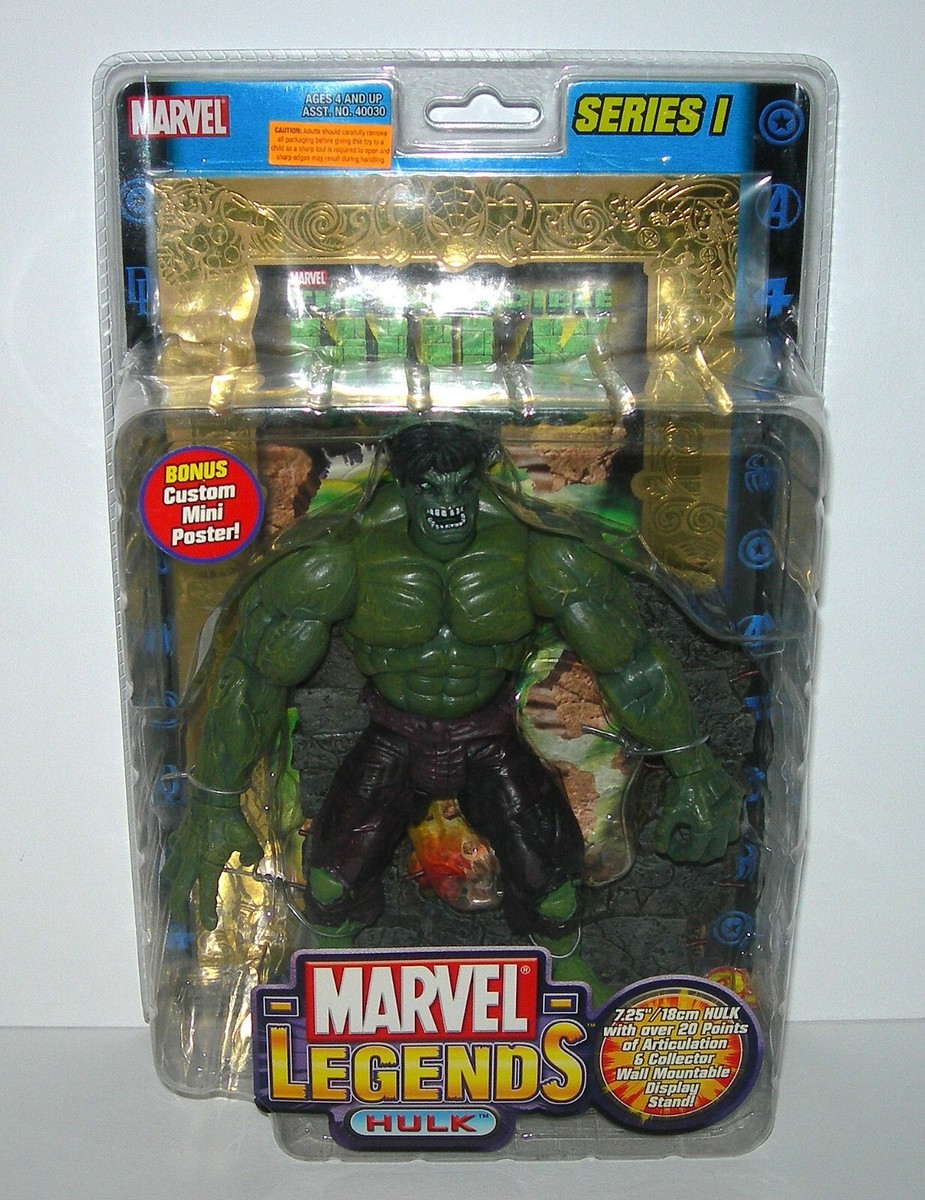 Figurine Hulk à Lancer Toy Biz, 2003, 17 Cm, Neuve Sous Emballage