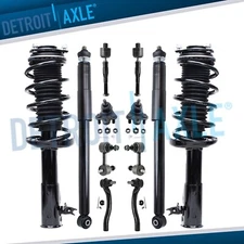 Front Struts Springs Rear Shocks Sway Bars Tie Rods for 2006 - 2011 Honda Civic