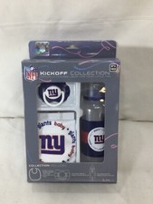 NFL New York Giants Baby Kickoff Collection BIB Bottle Pacifier Set FREESHIP