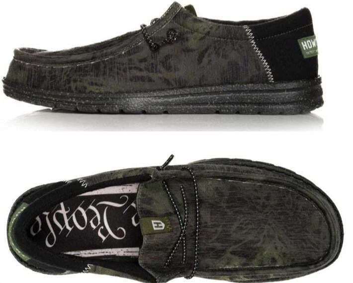 Howitzer Men's Slip-On Shoes Roam Ambush Sneakers with Camo Print Footwear
Opens in a new window or
