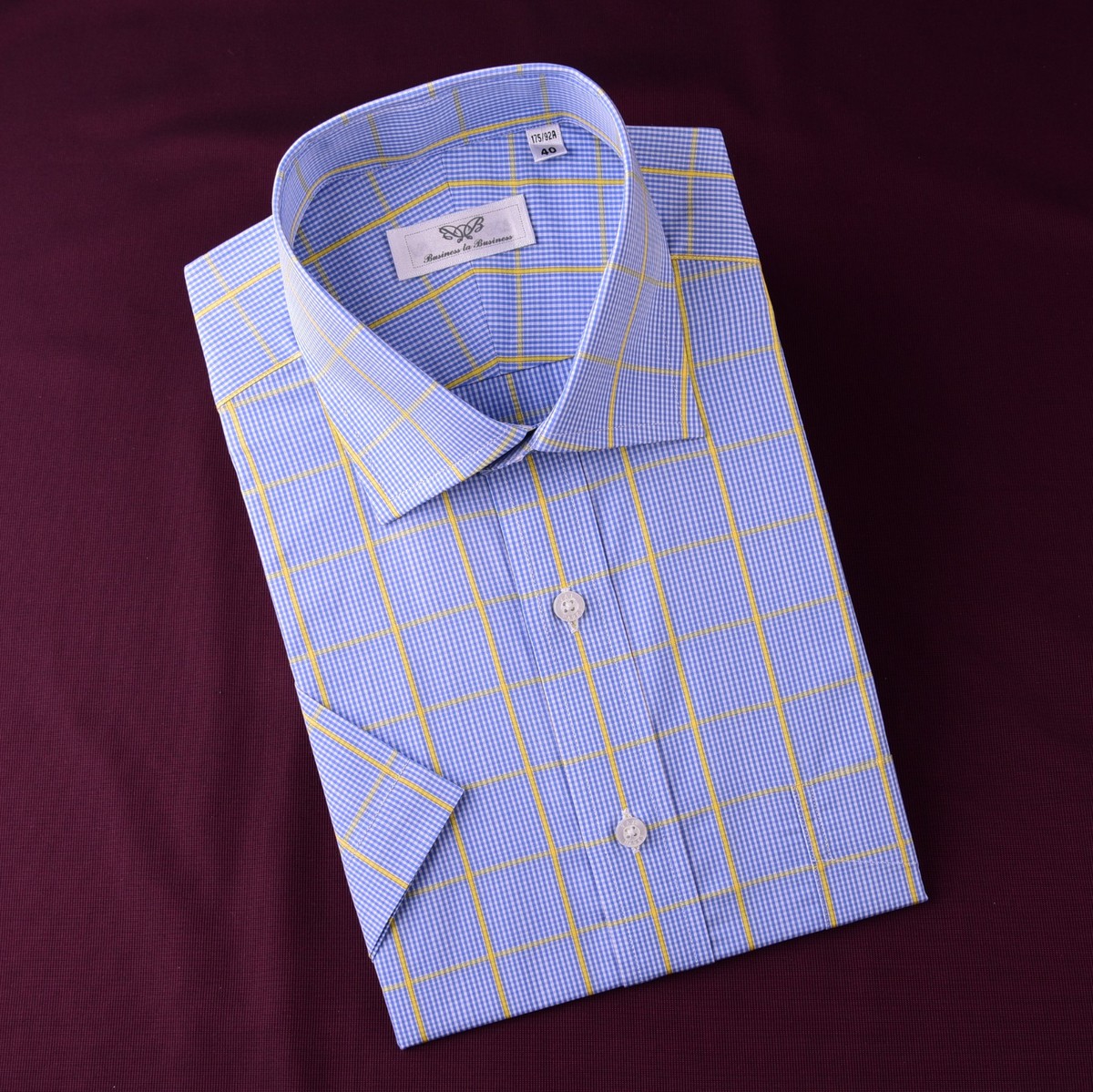 blue and yellow plaid dress shirt Faded Blue and Yellow California Plaid Shirt