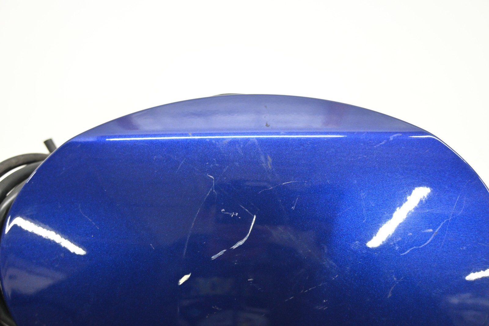 ⭐ 14-21 Maserati Ghibli Rear Gas Fuel Tank Filler Door Lid Cap Housing Blue Oem