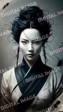 Digital Art Picture Image Photo Wallpaper Background Desktop AI - Chinese Woman