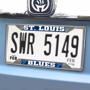 St-Louis-Blues-Chrome-Metal-License-Plate-Frame-FANMATS