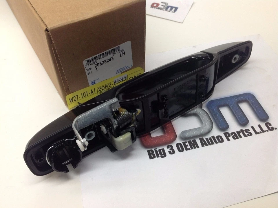 Cadillac Escalade Chevrolet 2007-2013 exterior izquierda manija de puerta del conductor nuevo OEM Foto 2 de 2