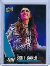 2021 UPPER DECK AEW DR. BRITT BAKER ROOKIE CARD # 11