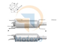 Diesel-Partikelfilter Opel Vectra 1.9TD Cdti 120 Bhp Z19DT Ch > 71000001 Pfeifen