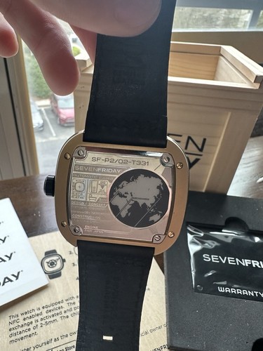 SevenFriday Men's P-Series Automatic Watch P2b/02 SF-P2B-02 - Picture 4 of 7