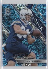 2018 Panini Spectra Rookies Neon Blue Prizm 6/75 Dylan Cantrell #161 fm0