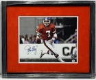 John Elway Signed Denver Broncos 11x14 Pic in 22x18 Frame COA NFL 2x SB win HOF