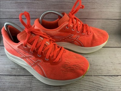 ASICS Women's EvoRide Speed 2 Sunrise Red White Lace Up Running Shoes Size 8.5