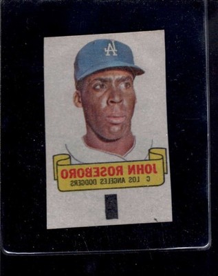 1966 Topps Rub-Offs #84 John Roseboro   EXMT/EXMT+ X3681559
