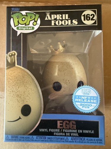 Funko Digital April Fools Freddy Egg #162 LE 2000 Legendary Pop Protector Rare