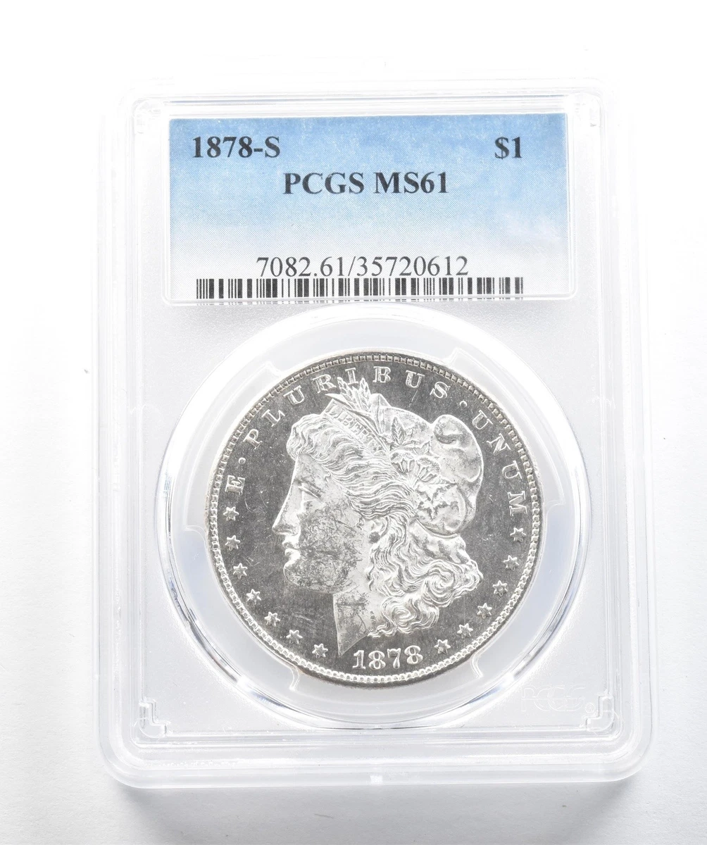 MS 61 Graded Morgan US Dollars (1878-1921) for sale | eBay