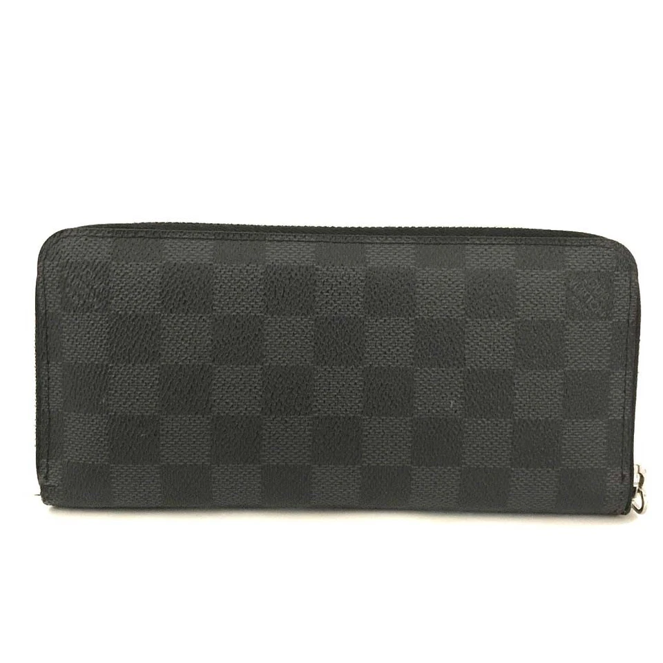 EGA Louis Vuitton Damier Graphite Vertical Zippy Round Long Wallet Black/9BL0756 - Image 4 of 4