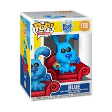 Funko Pop! Premium: Blues Clues - Blue mit Couch - Vinyl-Sammelfigur - Geschenki