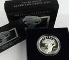 2023-P American Liberty Medal Proof 999 Silver 1 Oz Box + COA C4793