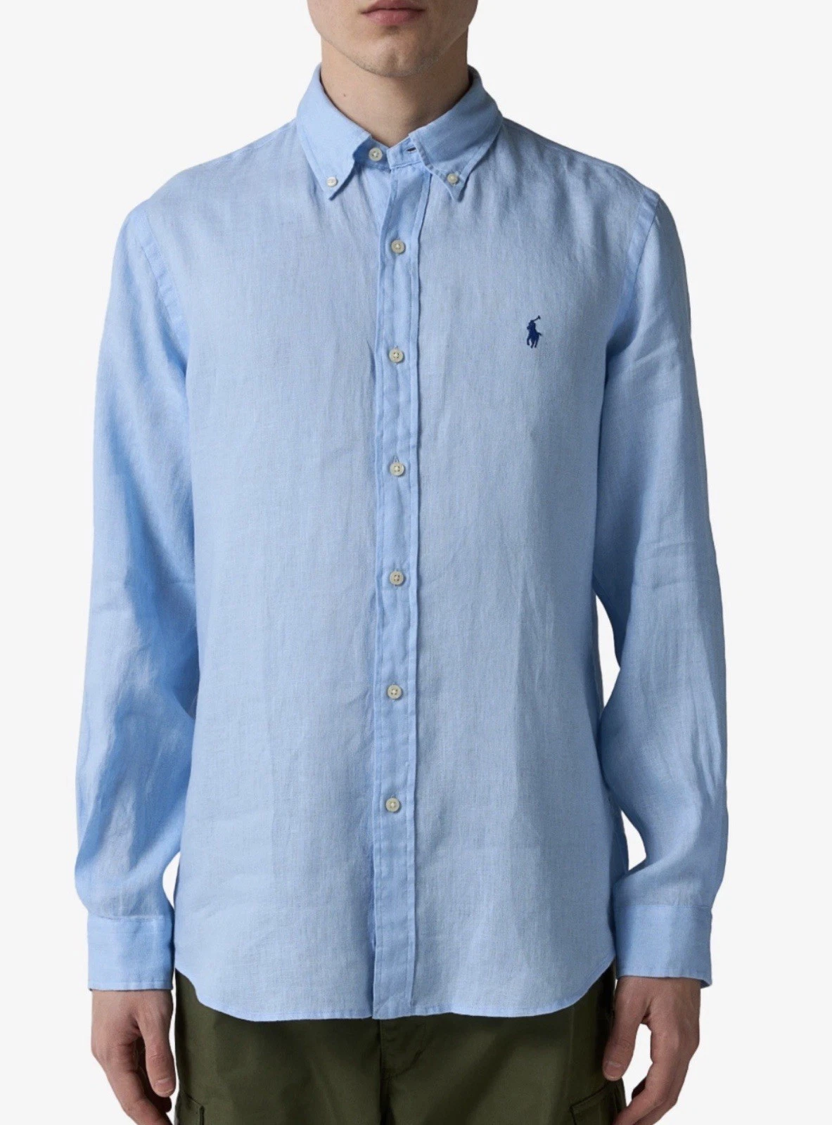 NWT,Polo Ralph Lauren Men’s Linen Long Sleeve Shirt,Light Blue, 2XB,$148
Opens in a new window or ta