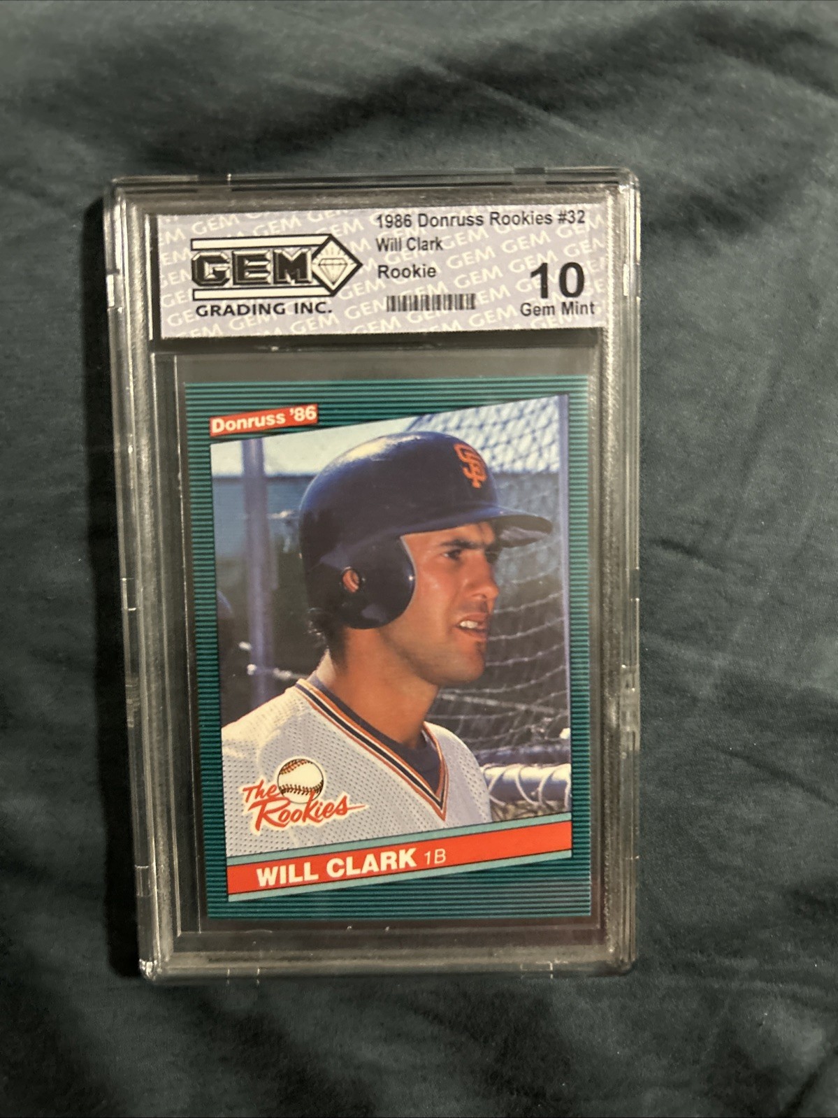 1986 Donruss The Rookies - Will Clark #32 (RC)