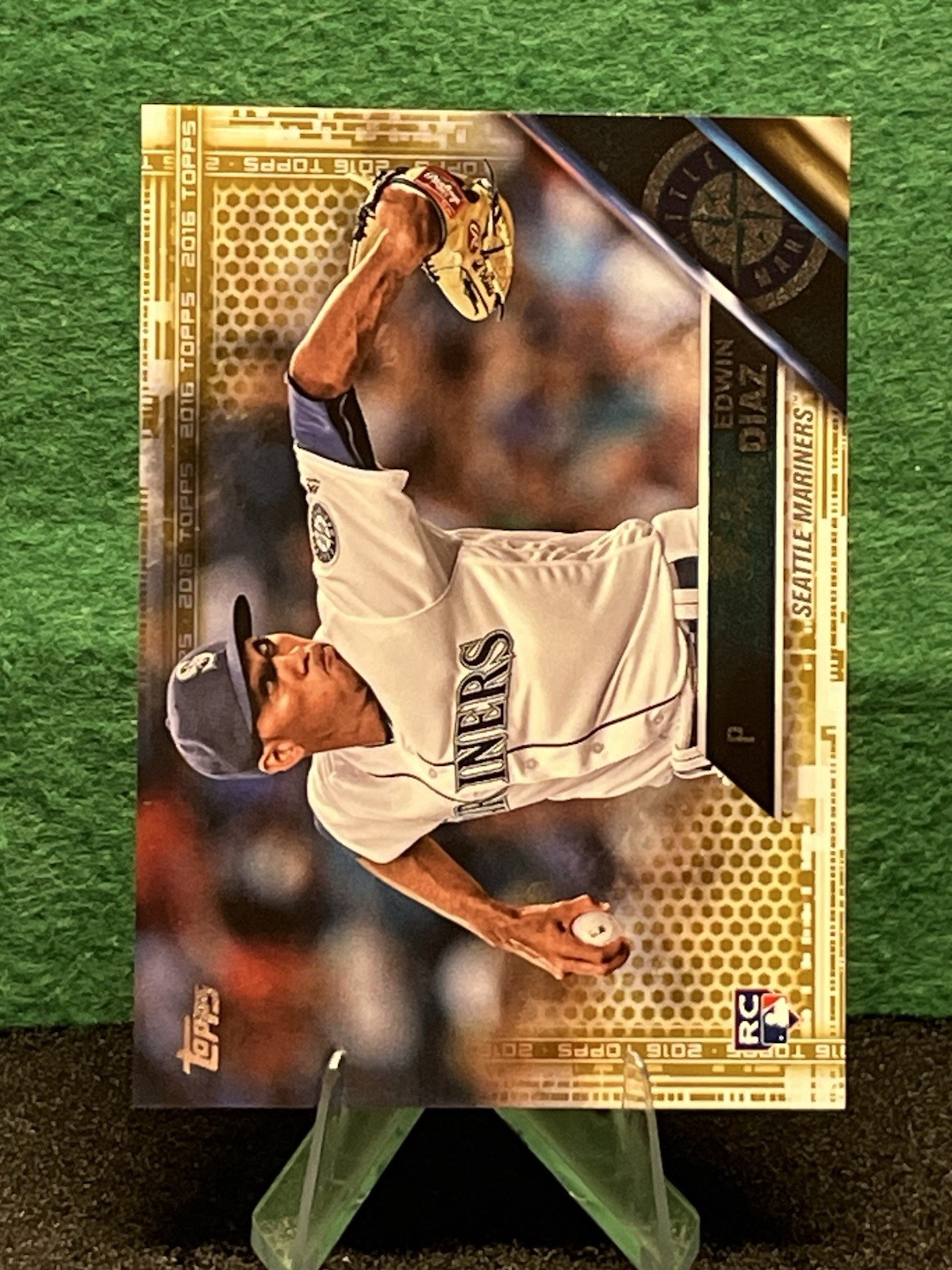 Edwin Diaz 2016 Topps Update Series #US214 Gold /2016 (RC)