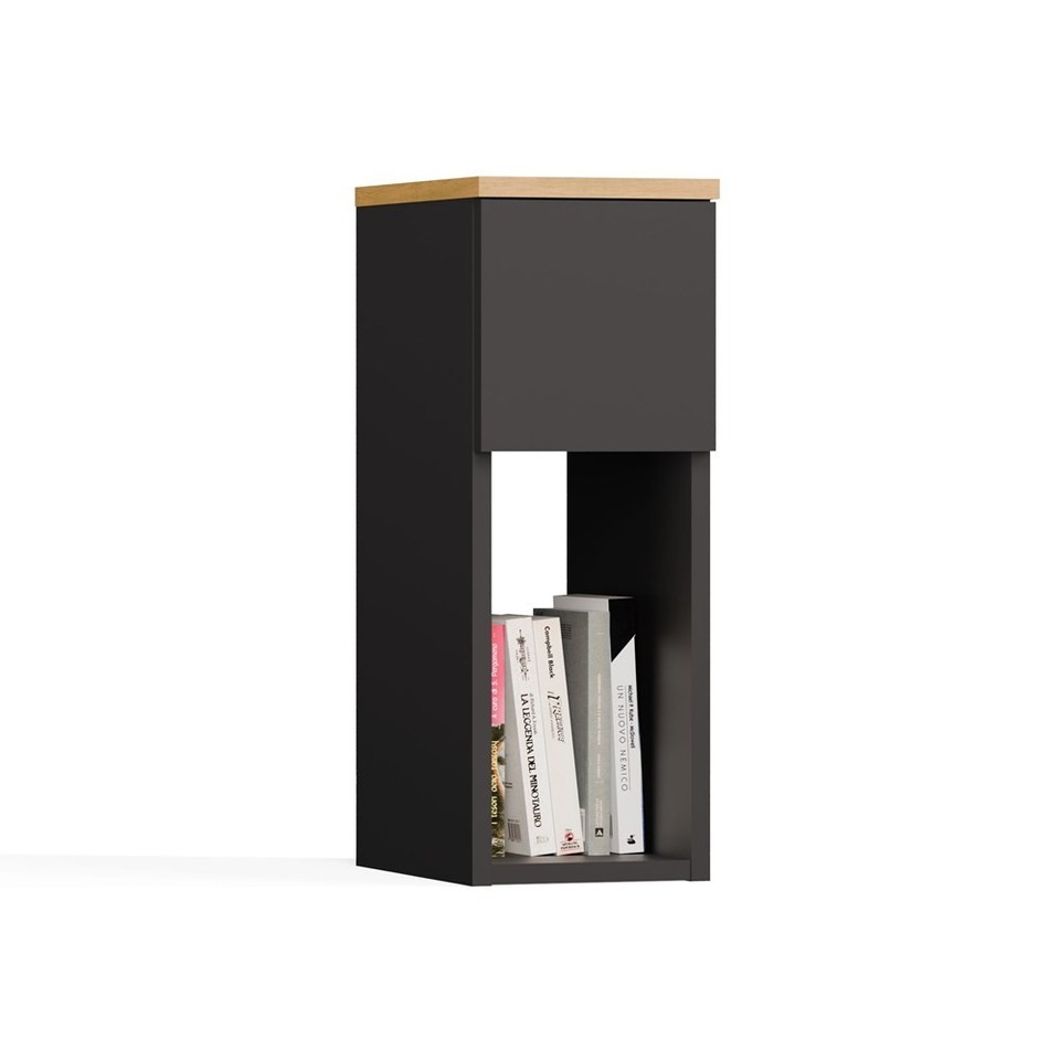 Table de chevet GALAX 20/1S ANTHRACITE ARTISAN
