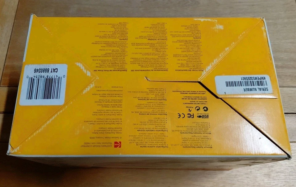 Kodak EasyShare PP300 Digital Photo Thermal Printer, New In Box - Image 4 of 4