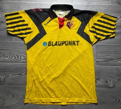 Watford 1993-95 Home Shirt - Football Shirt Culture size L