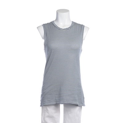 Top Nili Lotan Blau Weiß XS