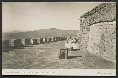 Barcelona. CASTELLAR DEL VALLES. Monasterio del Puig de la Creu.