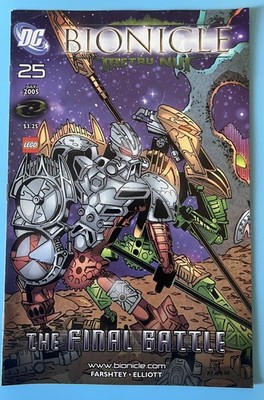 Bionicle Metru Nui # 25 DC Comics