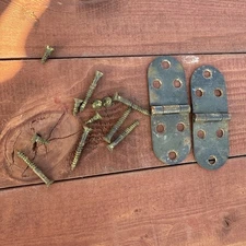 Vintage Singer Sewing Machine Cabinet Extension Table Leaf Hinges