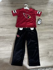 NFL Arizona Cardinals Red and Black Kids Matching Set