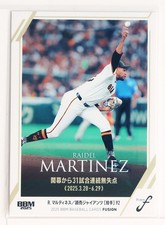 RAIDEL MARTINEZ NO.45 - BBM 2025 FUSION Professional Baseball Card