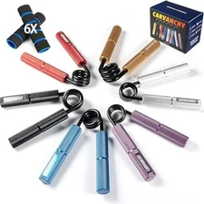 Grip Strength Trainer Set – 6 Pack Hand & Forearm Exercisers