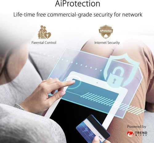 ASUS ZenWiFi XD5 AX3000 1er Pack Weiß kombinierbarer Router (Whole-Home Mesh WiF - Photo 7/10
