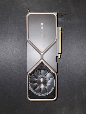 NVIDIA GeForce RTX 3080 Founders Edition 10GB GDDR6X Graphics Card -...