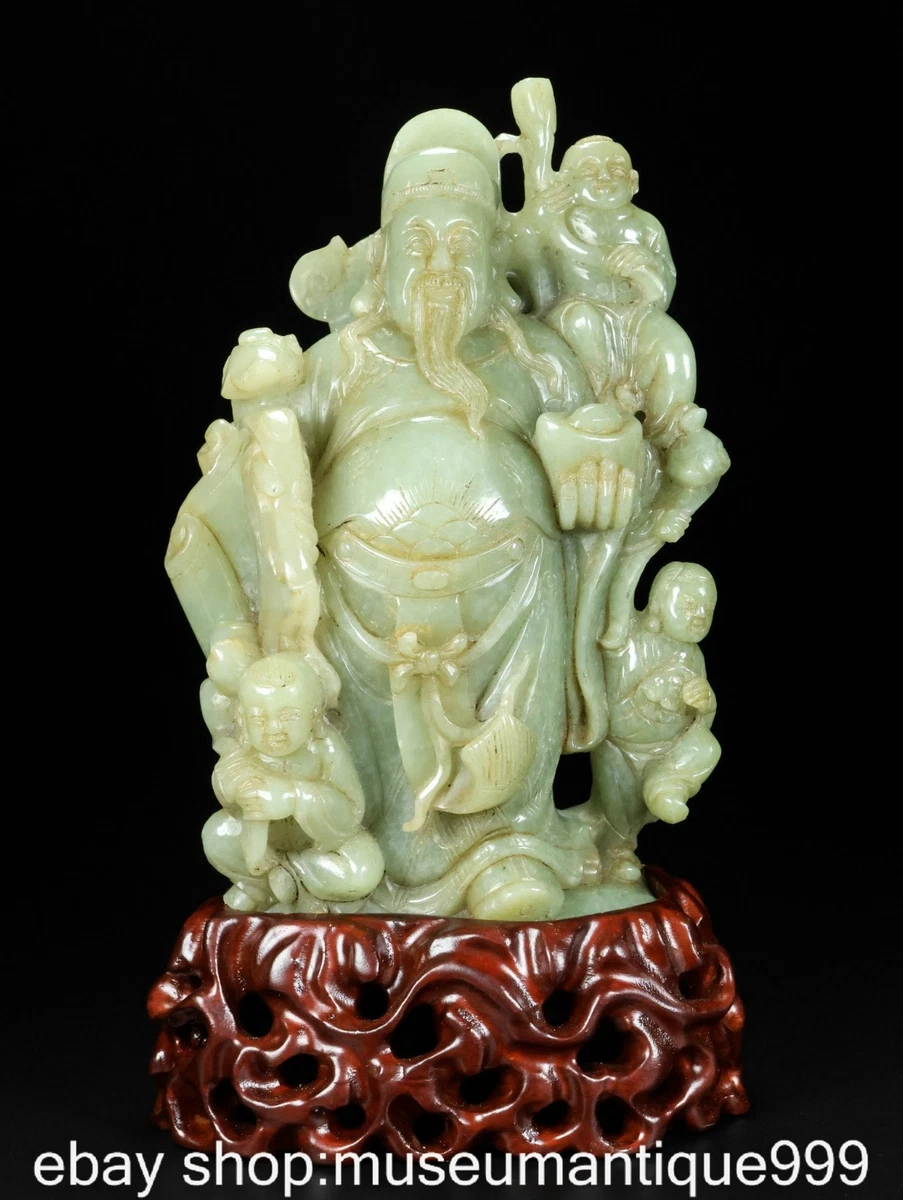古董原始玉石古董中国香炉| eBay