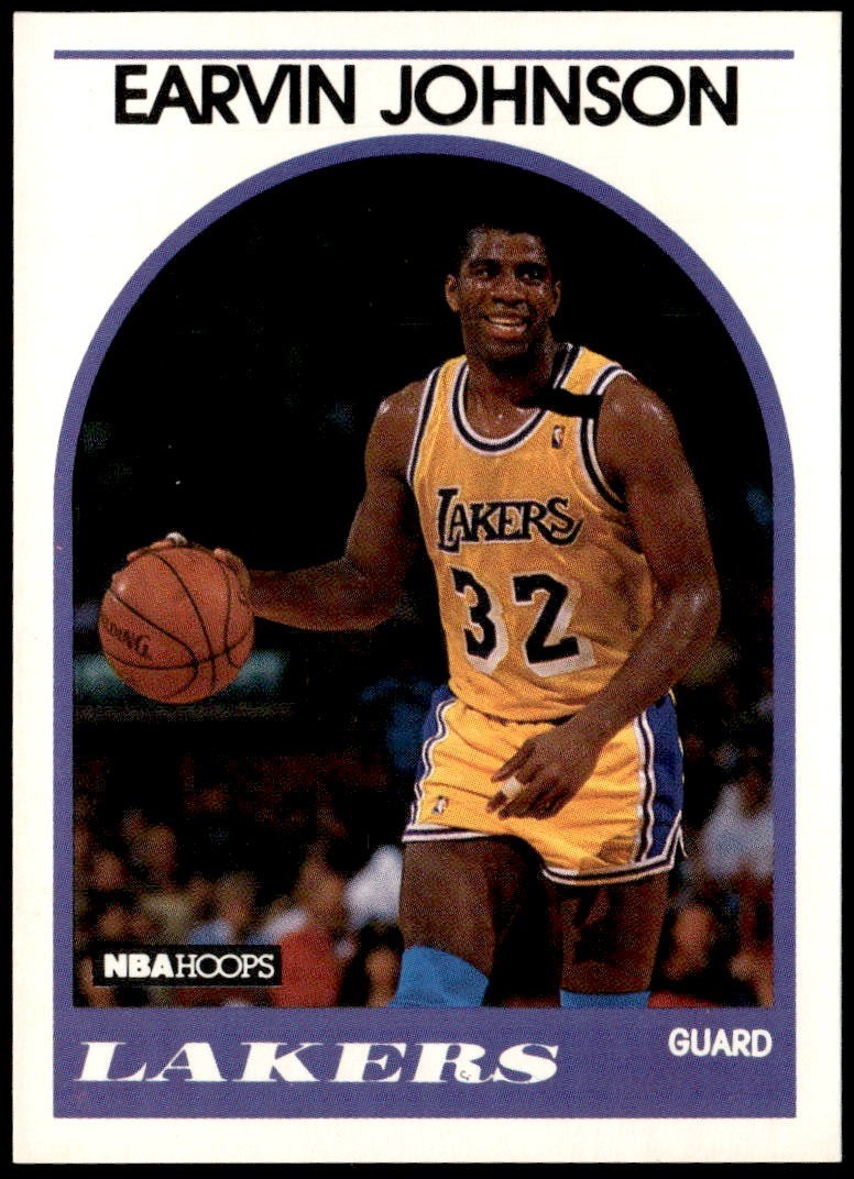 1989-90 Hoops #270 Earvin Johnson F5