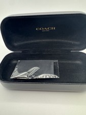 Coach New York Black Hard Shell Eyeglasses Sunglasses Case Replacement