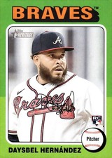 2024 Topps Heritage #250 Daysbel Hernandez NM-MT RC Rookie Braves