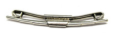 Vintage Swank Mens Tie Bar Silver Tone Mid Century Formal Jewelry Accessory Gift