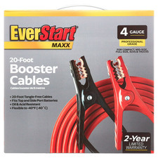 Everstart 20-foot 4-gauge Automotive Booster Jumper Cables Everstart 20-foot 4-gauge Automotive Booster Jumper Cables
