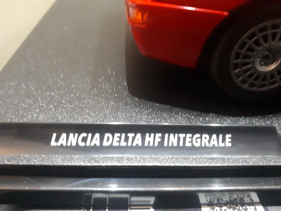 Lancia Delta HF Integrale Final Edition Red Rosso 1995 Solido 1:18 Nuovo - Immagine 4 di 4