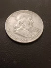 1962 D Franklin Silver Half Dollar