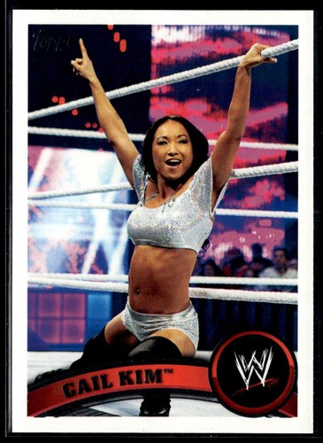 Gail Kim #62 2011 Topps WWE card