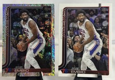 2025-26 Topps Basketball Joel Embiid Holo Foil & Base Cards Philadelphia 76ers