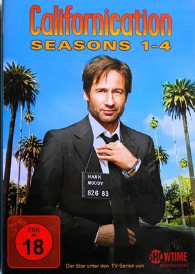 Californication - Season 1-4- auf 8 DVD