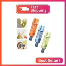 3 in 1 Cup Lid Cleaning Brush Set - Multifunctional Bottle  Cup Cleaner for Tig