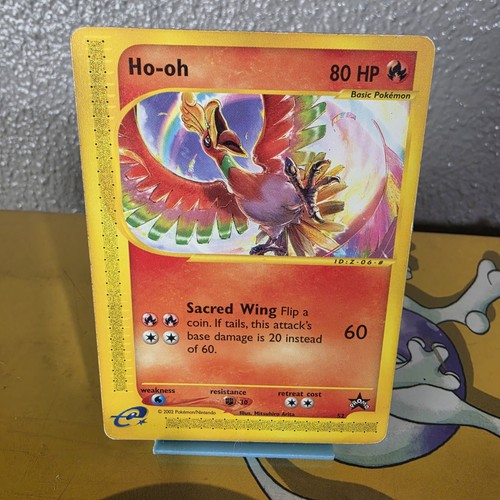 2002 Pokemon Wizards Black Star Promo Ho-oh 52 e-Reader Vintage WOTC